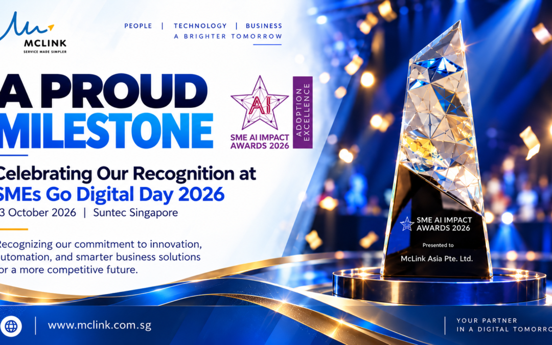 McLink Asia Pte. Ltd. - SME AI Impact Awards 2026 Adoption Excellence Award